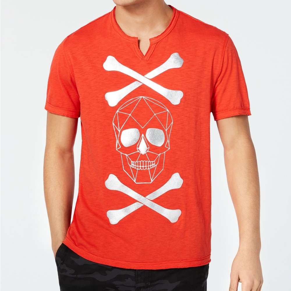 INC Men's Skull & Cross Bones T-Shirt